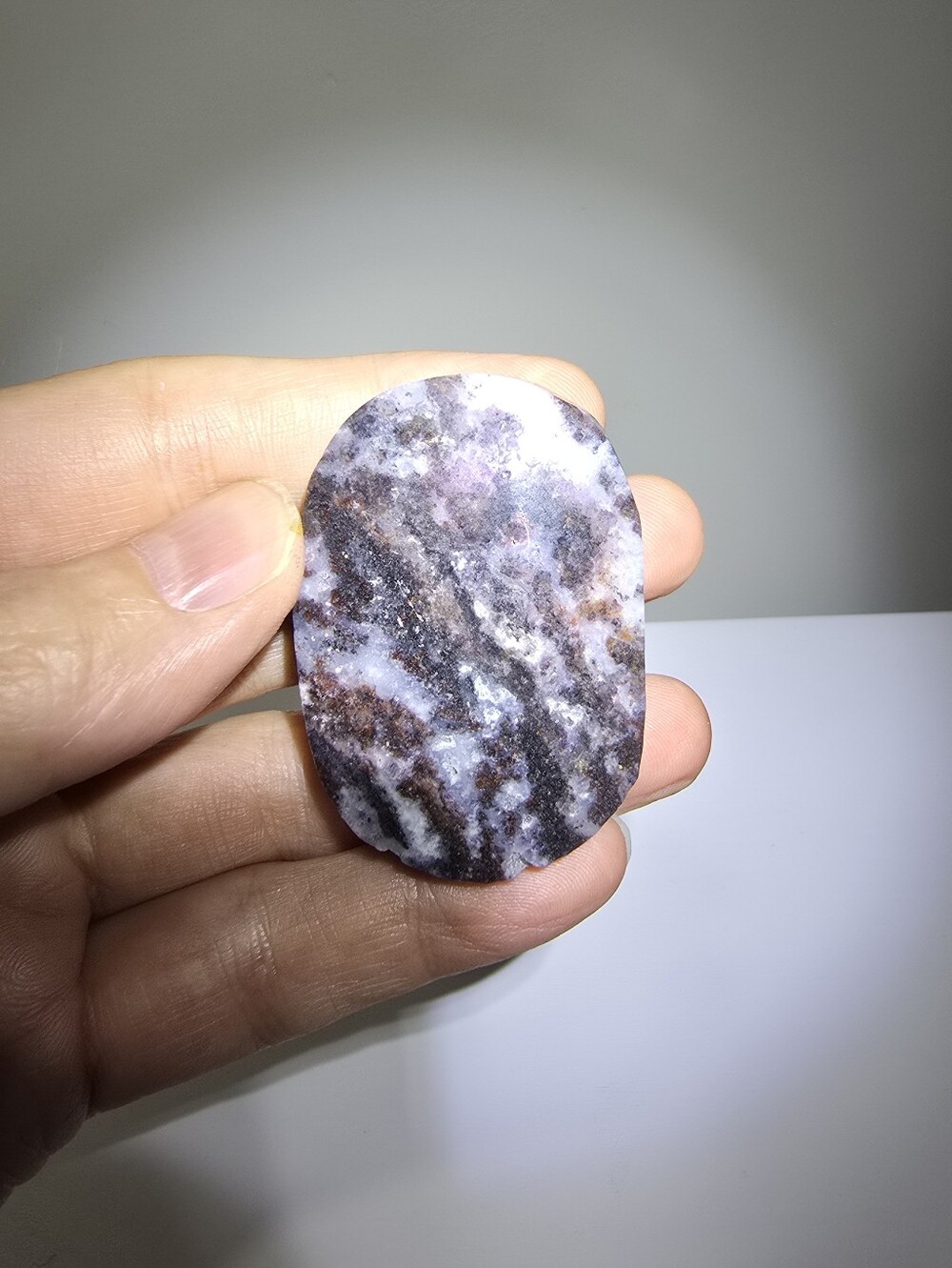 Lepidolite With Pink Tourmaline - Picture 6 of 8